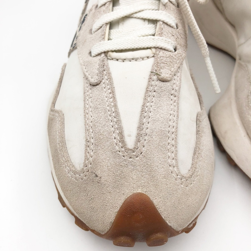 New Balance Shoes Womens 9 327 Moonbeam Leopard Sneakers White Tan Trainers - Picture 7 of 16